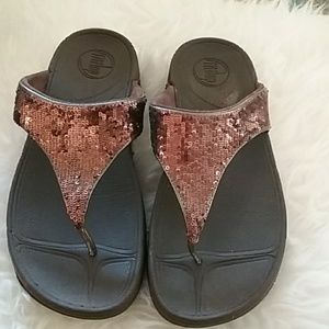 Sparkle fit flops